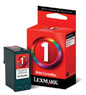 Lexmark Colour Inkjet Cartridge No. 1